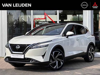 Nissan QASHQAI 1.3 Mild-Hybrid 158pk Xtronic Tekna Plus | Panoramadak | Navigatie | Head-Up | Leder | App Connect | 20 inch