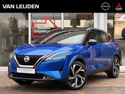 Nissan QASHQAI 1.3 Mild-Hybrid 158pk Xtronic Tekna Plus | Trekhaak | 1.800kg Trekgewicht | Panoramadak | Navigatie | Head-Up | Leder | App Conn