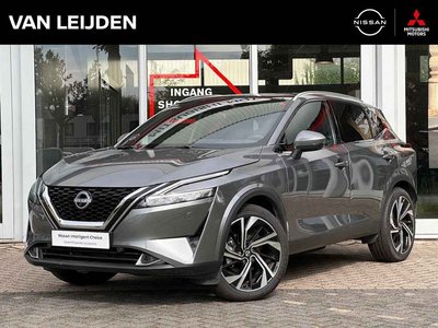 Nissan Qashqai 1.3 Mild-Hybrid 158pk Xtronic Tekna Plus | Panoramadak | Navigatie | Head-Up | Leder | App Connect | 20 inch